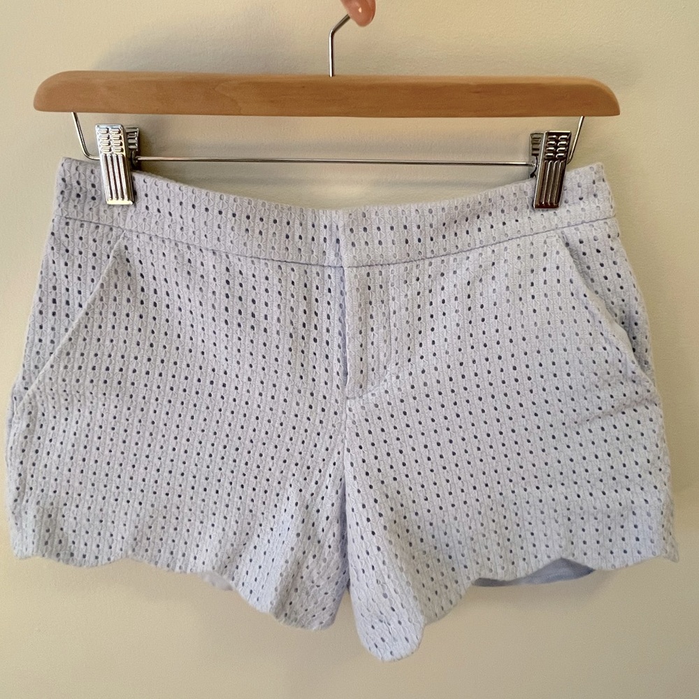 Club Monaco scallop shorts